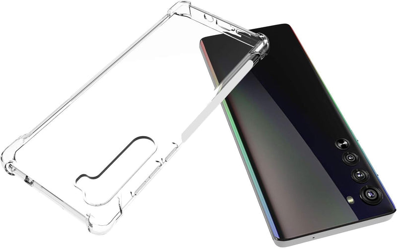 Chargez l&#39;image dans la visionneuse de la galerie, Motorola Moto Edge - AirPillow Cushion Transparent Soft Clear TPU Four Corners Protective Case - Polar Tech Australia
