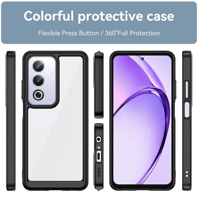 Chargez l&#39;image dans la visionneuse de la galerie, OPPO A80 / A3 Pro 5G - TPU + Acrylic Protective Clear Phone Cover - Polar Tech Australia
