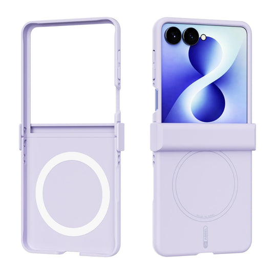 Samsung Galaxy Z Flip8 5G - ABEEL Skin-friendly Feel Magsafe Liquid Silicone Phone Case