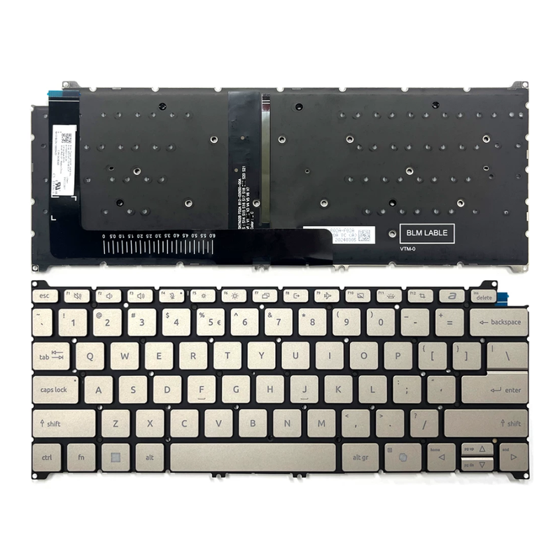 Cargue la imagen en el visor de la galería, Acer Swift 14 SF14-71 / Swift 5 SF514-56 SF514-56T N21H2 N24H1 Series - Laptop Keyboard With Backlit US English Layout
