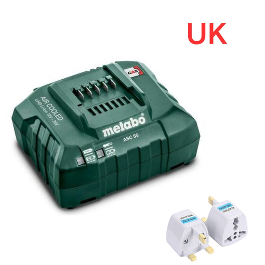 [ASC 55] Genuine Original Metabo Fast Charger Electrical Tool Li-ion Battery - Replacement Charger - Polar Tech Australia