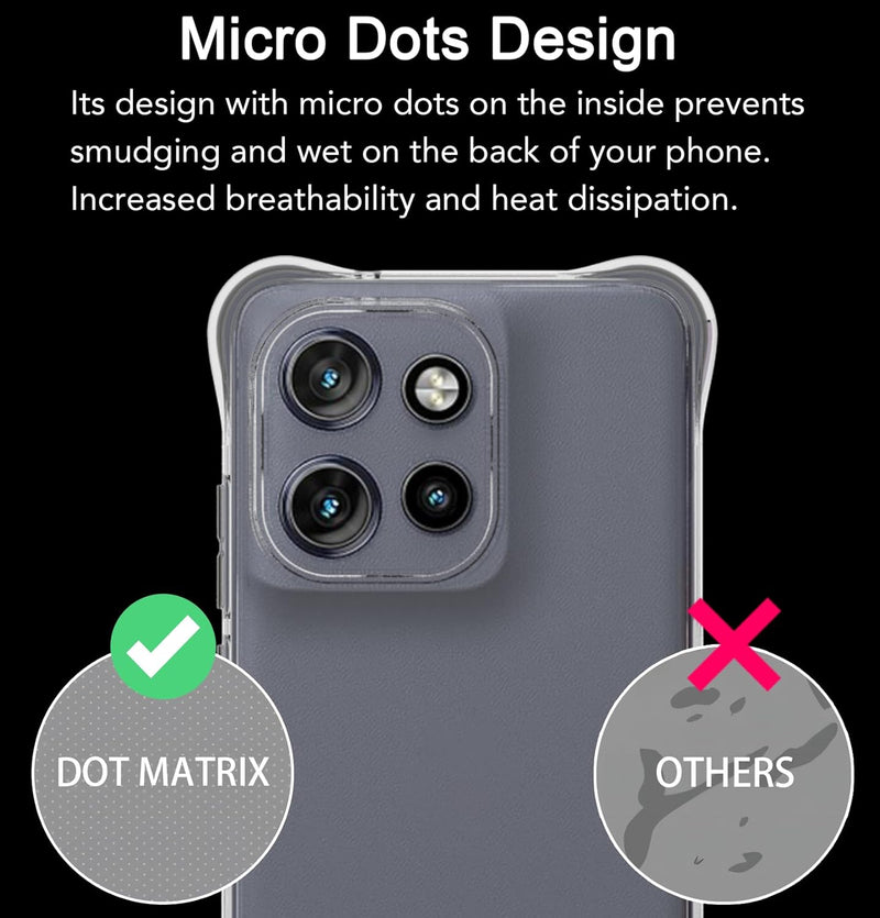 Chargez l&#39;image dans la visionneuse de la galerie, Motorola Moto Edge 50 Neo/S50/ThinkPhone 25 - AirPillow Cushion Transparent Soft Clear TPU Four Corners Protective Case - Polar Tech Australia
