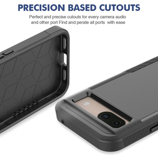Google Pixel 8 Pro - Adventurer Commuter Heavy Duty Drop Proof Tough Hybrid Case