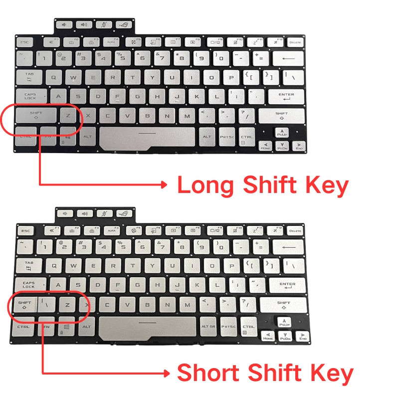 Load image into Gallery viewer, ASUS ROG Zephyrus G14 GA401 GA401I GA401IV GA401Q GA401QM GA401U Series - Laptop Keyboard With Backlit US Layout
