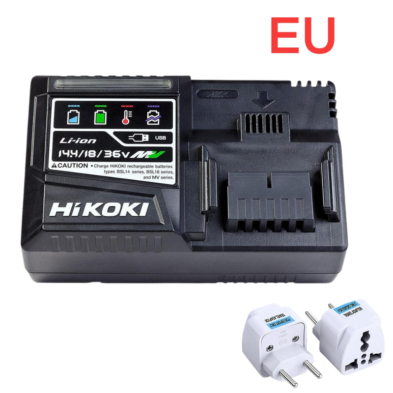 Cargue la imagen en el visor de la galería, [UC 18YSL3][14.4V~18V-8.0A] Genuine Original Hitachi / Hikoki Fast Charger Electrical Tool Li-ion Battery - Replacement Charger - Polar Tech Australia
