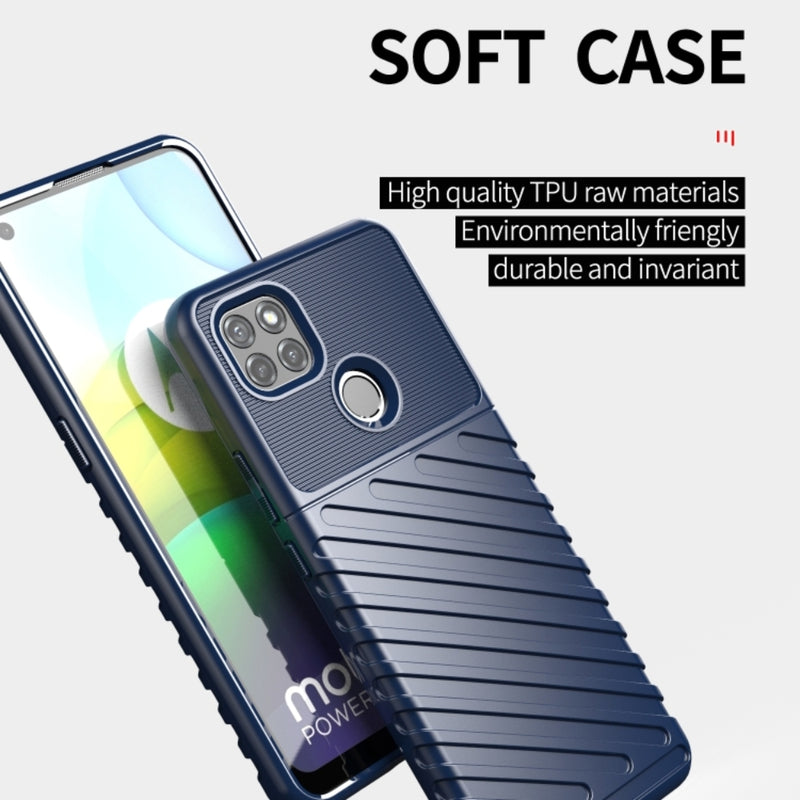 Load image into Gallery viewer, Motorola Moto G9 / G9 Play - Thunder Series Twill Texture Thickened Anti-fall Protection TPU Case - Polar Tech Australia
