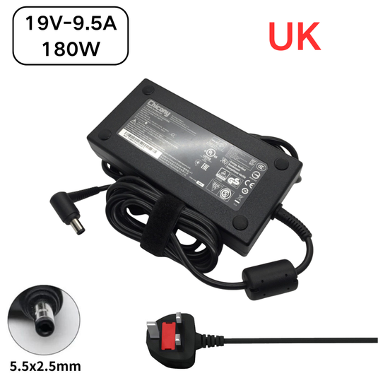 [19V-9.5A/180W][5.5x2.5] Gigabyte Aorus X3 Laptop AC Power Supply Adapter Charger