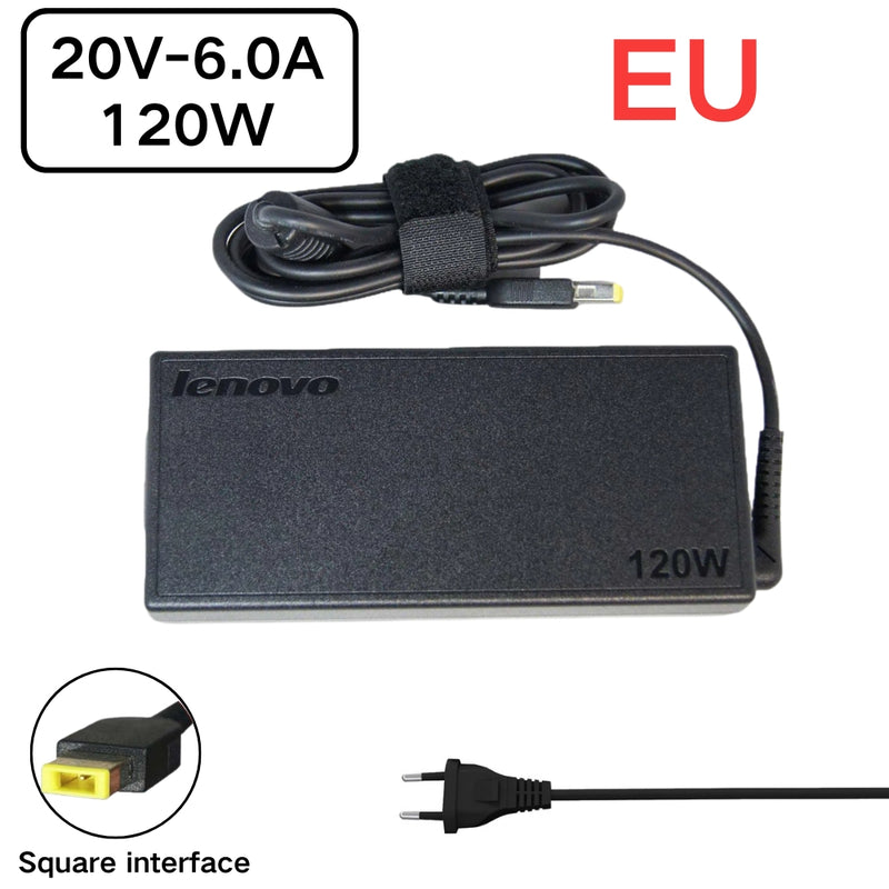 Load image into Gallery viewer, [20V-6.0A/120W][Yellow Square] Lenovo 3 SERIES 5 Series Desktop A Series all in ones AC Power Supply Adapter Charger - Polar Tech Australia
