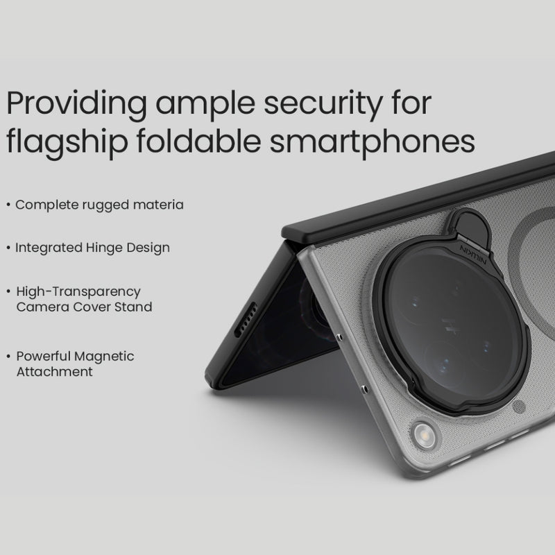 Load image into Gallery viewer, [Magsafe Compatible] OPPO Find N6 - Nillkin Frosted shield Prop Magnetic Camera protective Case - Polar Tech Australia
