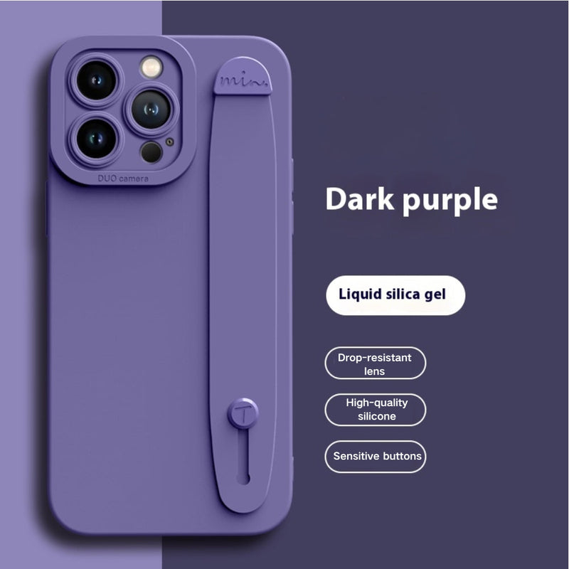 Load image into Gallery viewer, [Wrist Strap Bracket] Apple iPhone 12/Pro/Max - Washable Liquid Silicone Protective Case - Polar Tech Australia
