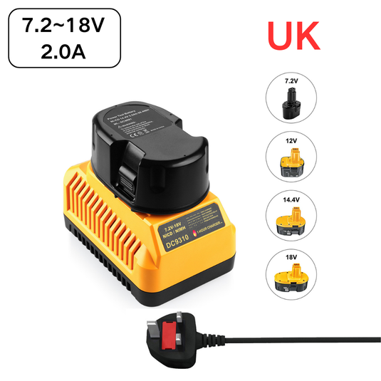 [DC9116][7.2V~18V-2.0A] OEM DeWalt Fast Charger Electrical Tool Li-ion Battery - Replacement Charger - Polar Tech Australia
