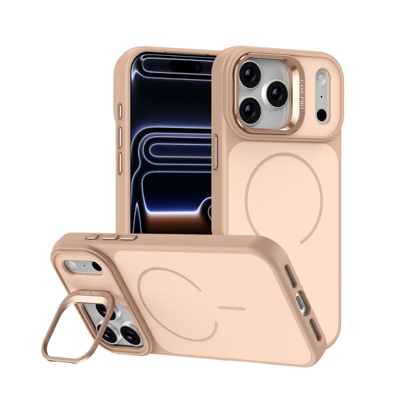 Cargue la imagen en el visor de la galería, Apple iPhone 18 Pro - Bright Color Contrast Skin-feel Camera Bracket Magsafe Phone Case
