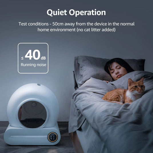 [TUYA Smart] Smart Automatic Cat Toilet 65L Large Capacity Self-Cleaning Litter Box APP Control