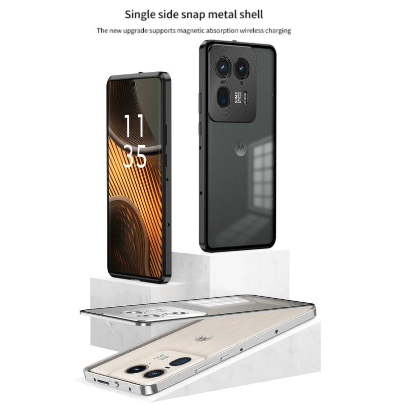 Load image into Gallery viewer, Motorola Moto X50 Ultra - Metal Frame Magnetic Shockproof Protective Case - Polar Tech Australia
