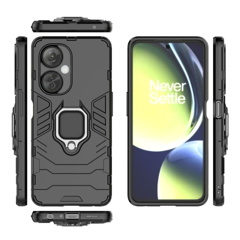 Chargez l&#39;image dans la visionneuse de la galerie, OnePlus Nord N30 SE - Heavy Duty Armor Case With Ring Holder Stand
