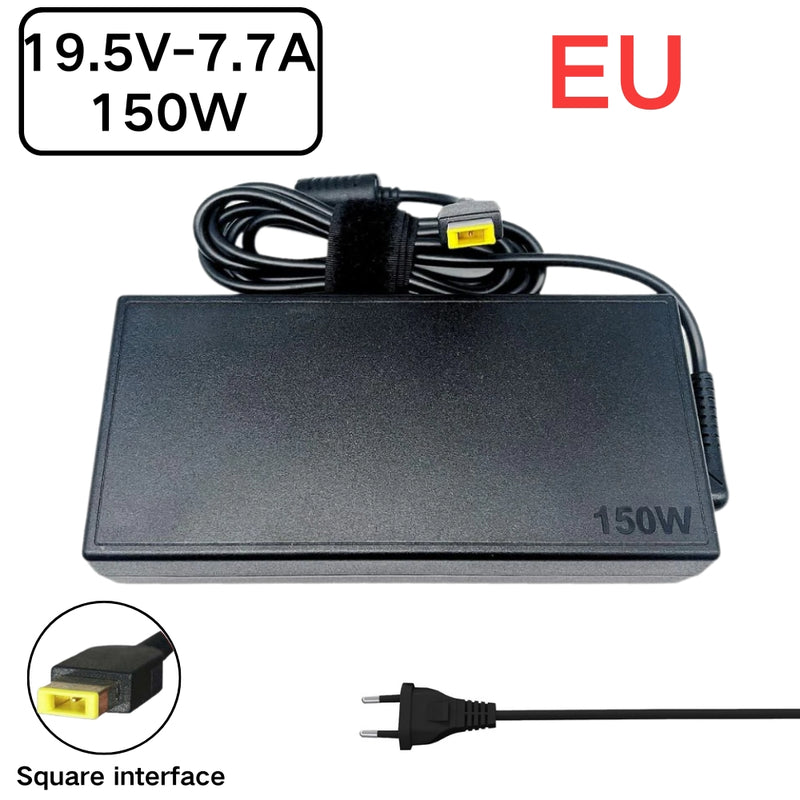 Load image into Gallery viewer, [19.5V-7.7A/150W][Yellow Square] Lenovo Yoga AIO 7-27ARH6 IdeaCentre AIO 5-24IOB6 AC Power Supply Adapter Charger - Polar Tech Australia
