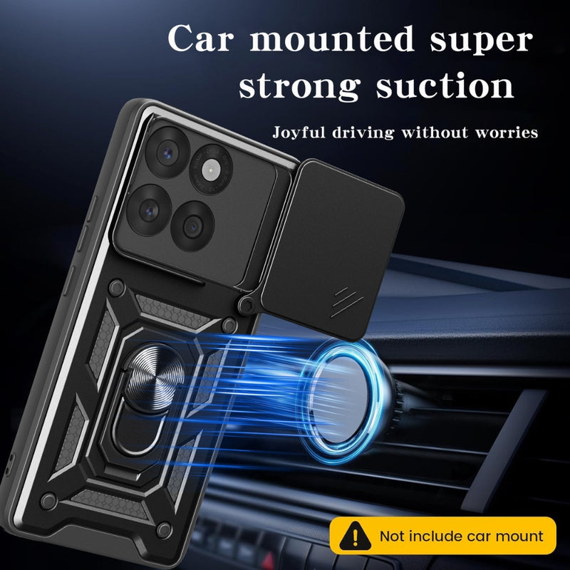 Load image into Gallery viewer, Motorola Moto Edge 60 Fusion - Heavy Duty Ring Holder Case with Shockproof &amp; Camera Guard Design - Polar Tech Australia
