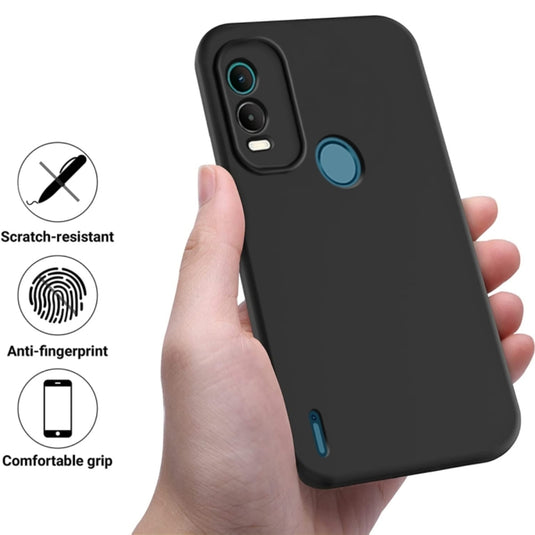Nokia G11 / G21 - Pure Color Liquid Silicone Shockproof Phone Case