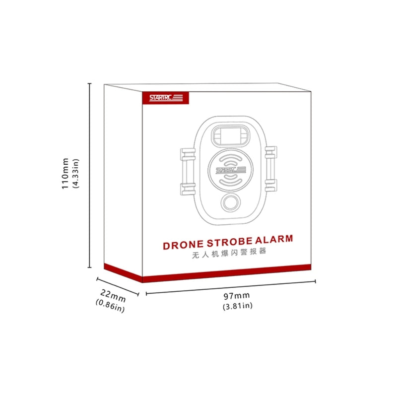 Chargez l'image dans la visionneuse de la galerie, STARTRC Universal Drone Strobe Alarm System
