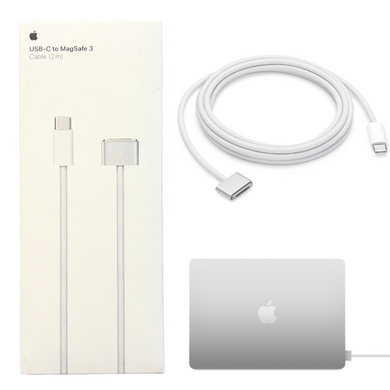[140W][2M] Apple USB-C to MagSafe 3 MacBook Fast Charging Cable