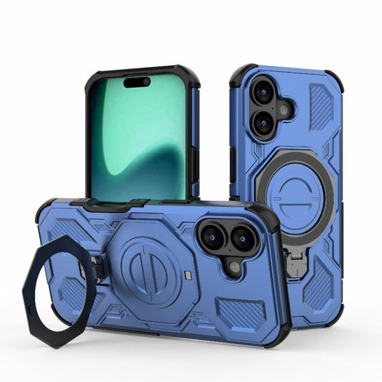 [Magsafe Compatible][Built-in Stand] Apple iPhone 17/Air/Pro/Max - Shield Shockproof Rugged Heavy Duty Case - i-Station Mobile Phone & Electronic Device Repair and Accessories