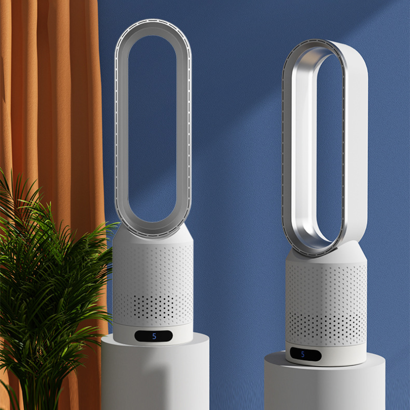 Chargez l&#39;image dans la visionneuse de la galerie, 20 inch Portable Heater &amp; Cooler Purifying Fan Heater Air Conditioner
