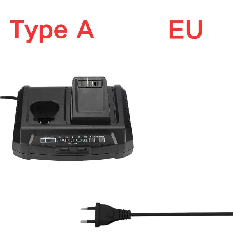 Cargue la imagen en el visor de la galería, Replacement Fast Dual Port Charger GAX1218V For Bosch 10.8V-20V Electrical Tool Li-ion Battery - Polar Tech Australia
