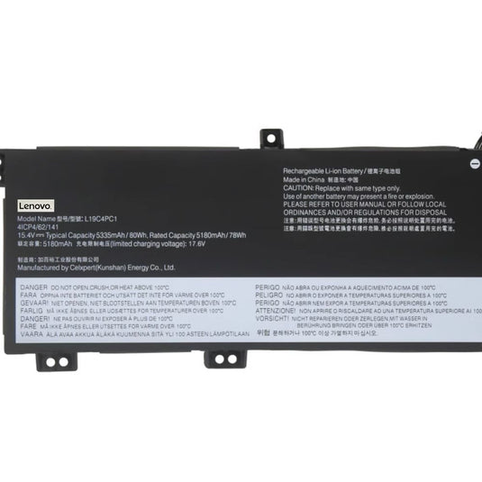 [L19C4PC1] Lenovo legion 5-15ARH05-82B500HTPB/17ARH05H-82GN003NMB Replacement Battery - Polar Tech Australia