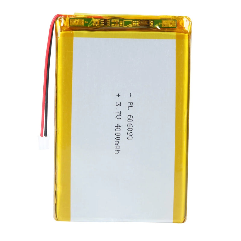 Load image into Gallery viewer, [PH2.0-JST Connector][606090] Universal 4000mAh 3.7V Rechargeable Li-Ion Lithium Polymer Battery - Polar Tech Australia
