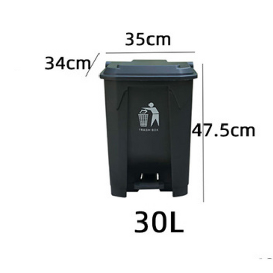 [30L/50L] Heavy Duty Office Kitchen Restaurant Rubbish Bin
