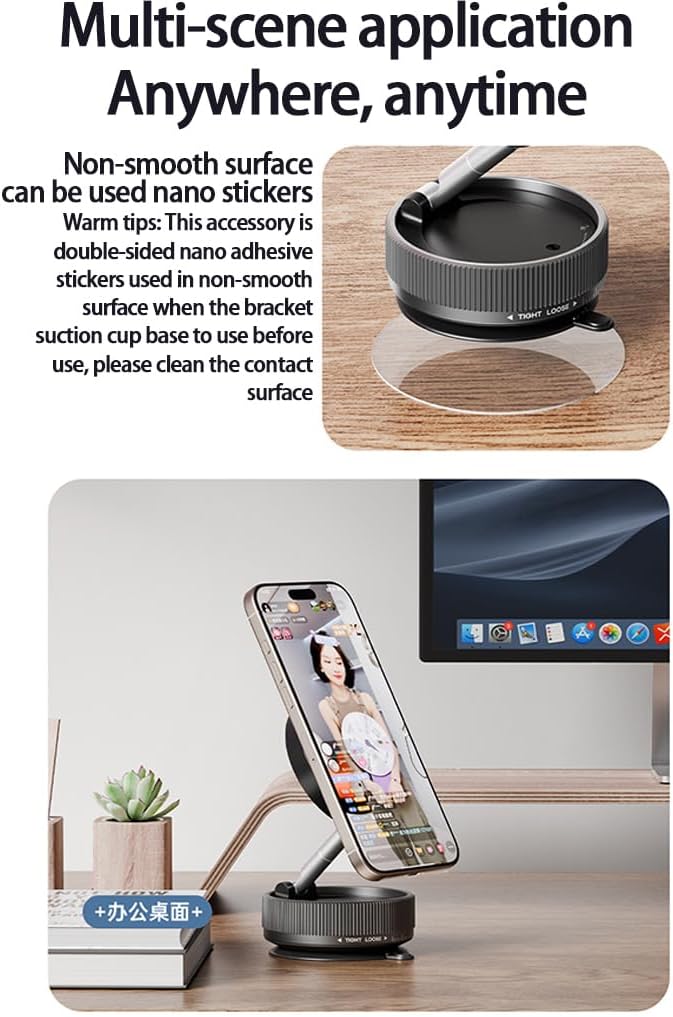 Chargez l&#39;image dans la visionneuse de la galerie, [K10A] Universal Super Strong Secure Vacuum Suction Magnet Phone Holder - Polar Tech Australia
