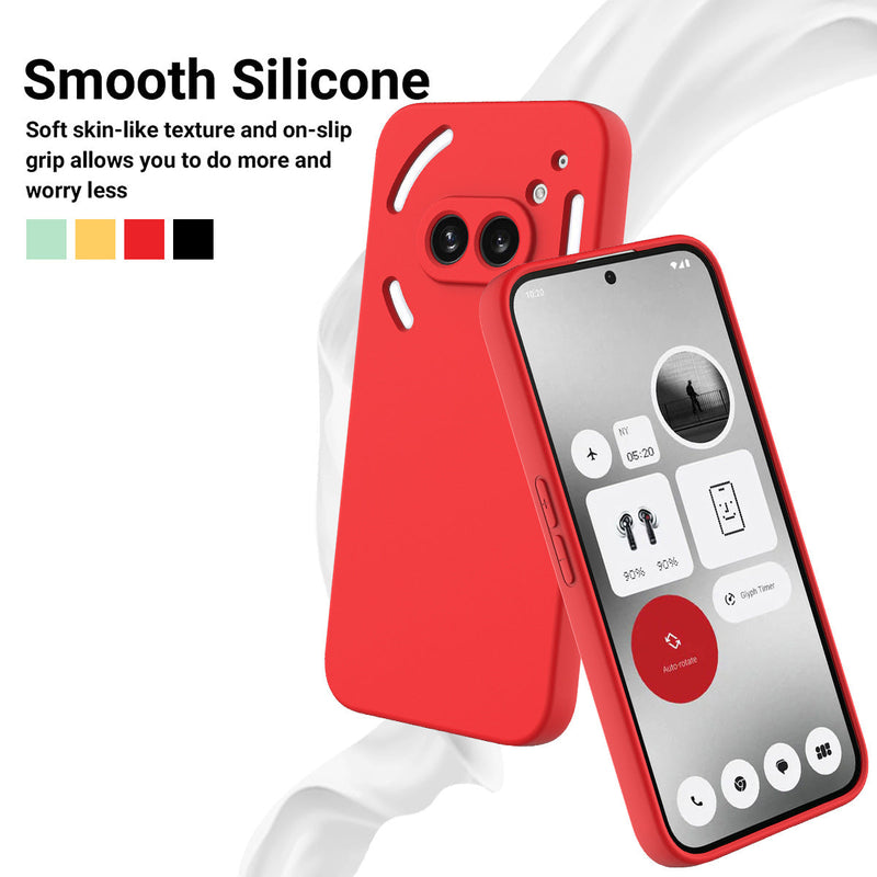 Cargue la imagen en el visor de la galería, Nothing Phone (3a)/Pro Liquid Silicone Anti-drop Dirt-resistant Essentials Series Case - Polar Tech Australia
