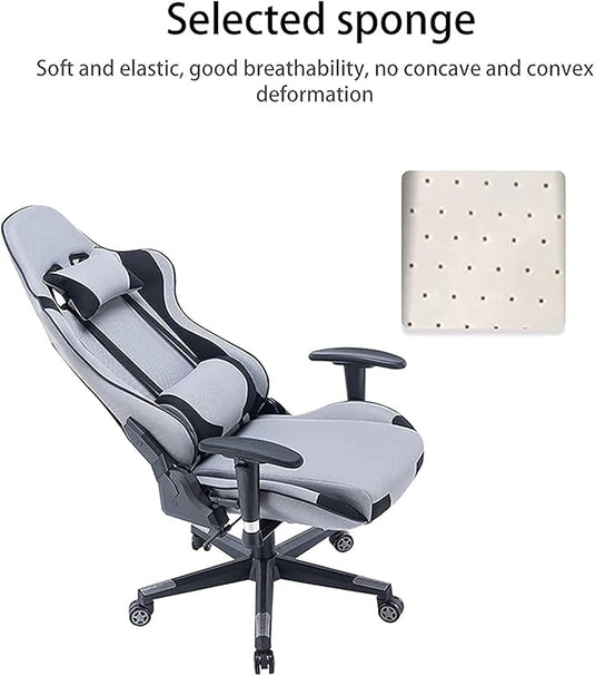 Breathable Ergonomic Designed Gaming Chair Height Adjustment Swivel Computer Chair