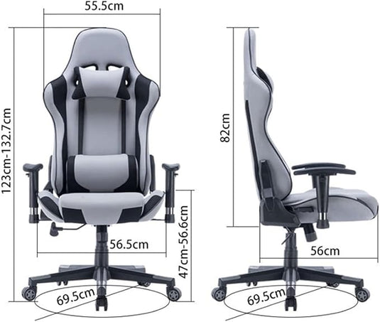 Breathable Ergonomic Designed Gaming Chair Height Adjustment Swivel Computer Chair