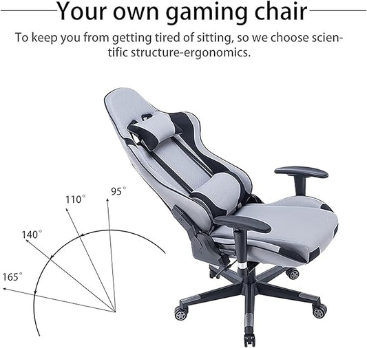 Breathable Ergonomic Designed Gaming Chair Height Adjustment Swivel Computer Chair