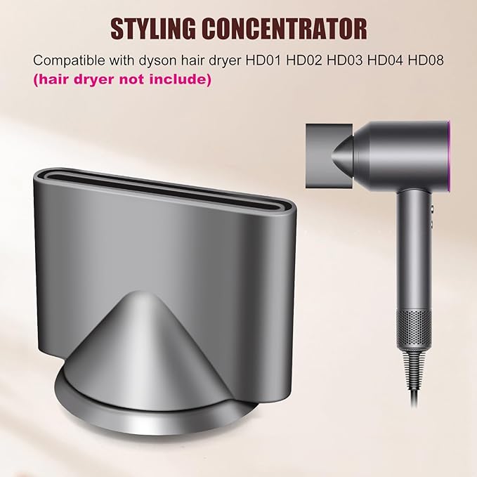 Load image into Gallery viewer, [OEM] Gentle Air Attachments/Diffuser/Styling/Concentrator/Smoothing Nozzle Accessories for Dyson Supersonic Hair Dryer HD01,HD02,HD03 (Styling Concentrator) - Polar Tech Australia
