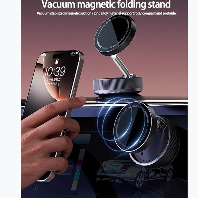 Chargez l&#39;image dans la visionneuse de la galerie, [K10A] Universal Super Strong Secure Vacuum Suction Magnet Phone Holder - Polar Tech Australia
