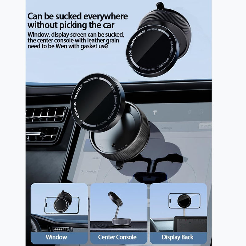 Chargez l&#39;image dans la visionneuse de la galerie, [K10A] Universal Super Strong Secure Vacuum Suction Magnet Phone Holder - Polar Tech Australia
