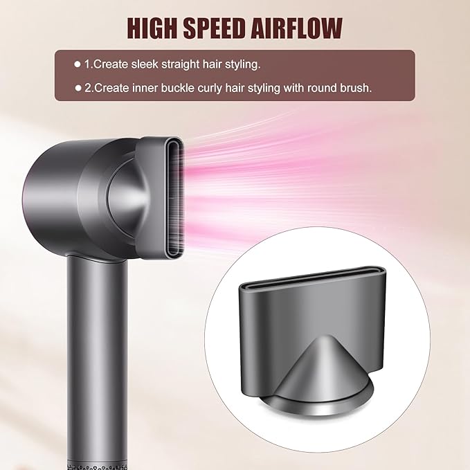 Load image into Gallery viewer, [OEM] Gentle Air Attachments/Diffuser/Styling/Concentrator/Smoothing Nozzle Accessories for Dyson Supersonic Hair Dryer HD01,HD02,HD03 (Styling Concentrator) - Polar Tech Australia

