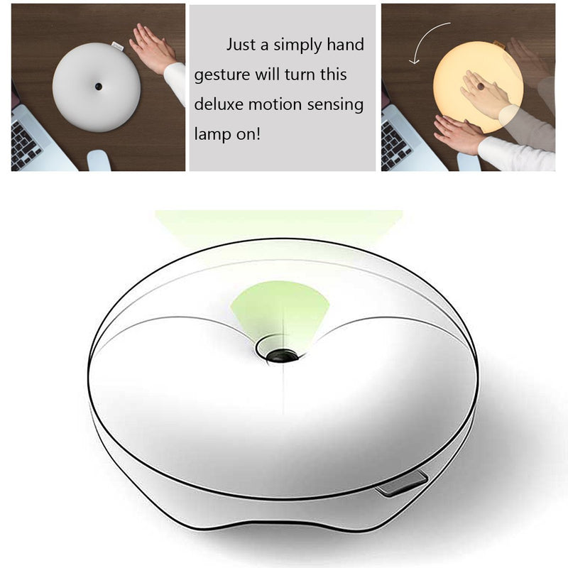 Chargez l&#39;image dans la visionneuse de la galerie, [Clearance] IPUDA Stylish CandyFloss Donut bedside Smart Gesture Sensor Light
