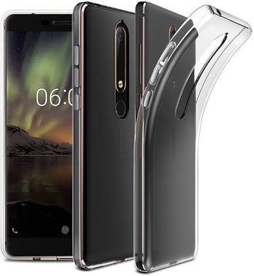 Nokia 6.1 - AirPillow Cushion Transparent Soft Clear TPU Four Corners Protective Case - Polar Tech Australia