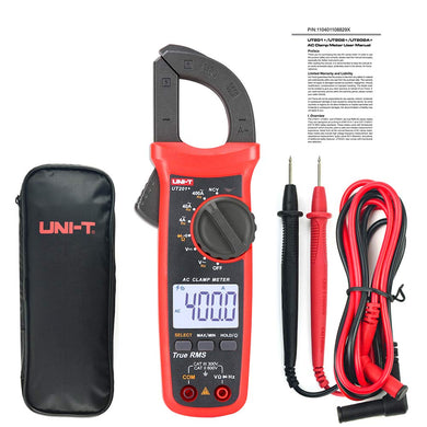 [UT201+] UNI-T Digital Clamp Meter AC DC Current Resistance Capacitance Frequency High Precision Professional Tester - Polar Tech Australia