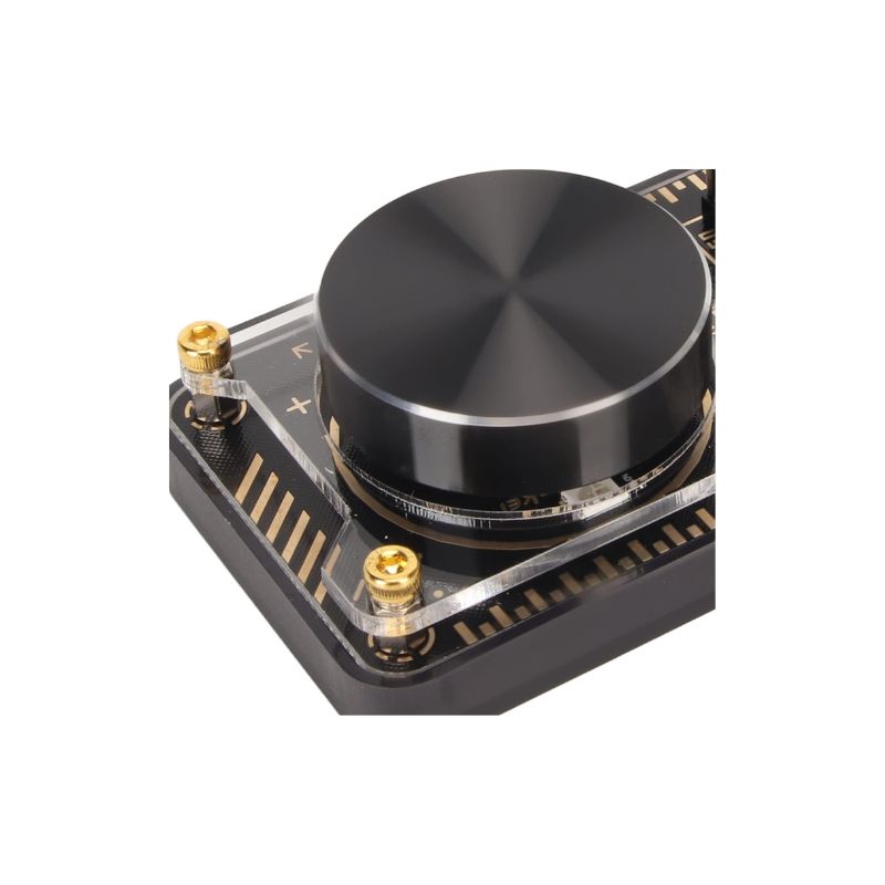 Cargue la imagen en el visor de la galería, Retro look USB Hub with Volume Control RGB Ambient Light for Win PC for OS X Laptop Boyfriend Gift
