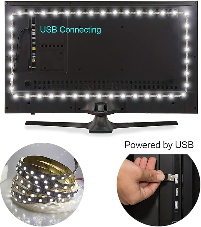 Cargue la imagen en el visor de la galería, 5M Resin Flexible USB Led Lights Strip Ribbon 120Leds 5V Customized According to Needs For Tv, Monitor
