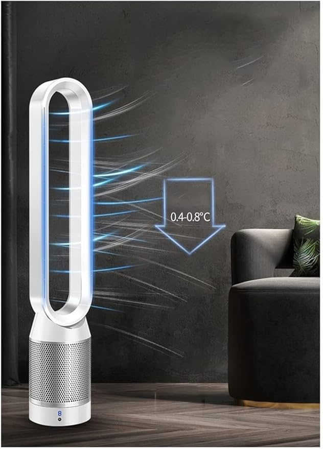 Cargue la imagen en el visor de la galería, 42 inch Bladeless Cooling Fan Air Purification Stand Portable Air Conditional
