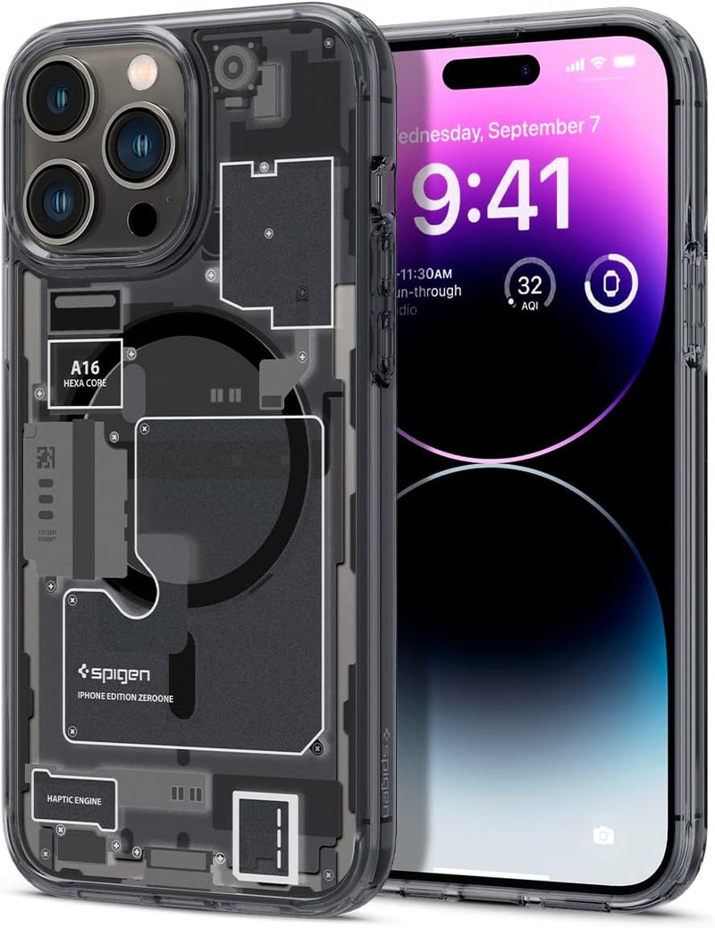 Funda Spigen Ultra Hybrid iPhone 15 Pro Max Espacio Cristal Case - Shop