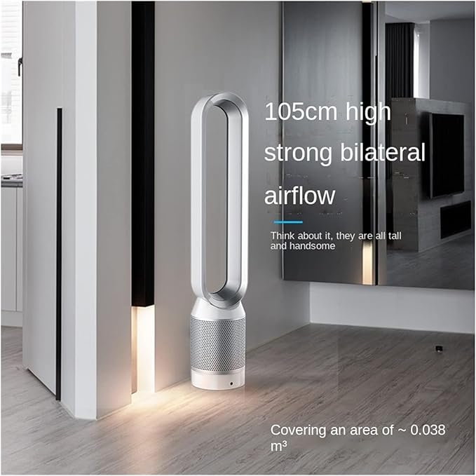 Cargue la imagen en el visor de la galería, 42 inch Bladeless Cooling Fan Air Purification Stand Portable Air Conditional
