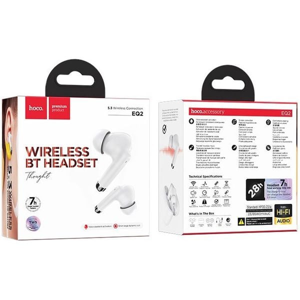 Load image into Gallery viewer, [EQ2] HOCO TWS Wireless Bluetooth 5.3 Touch Control Sport Stereo Earphone - Polar Tech Australia
