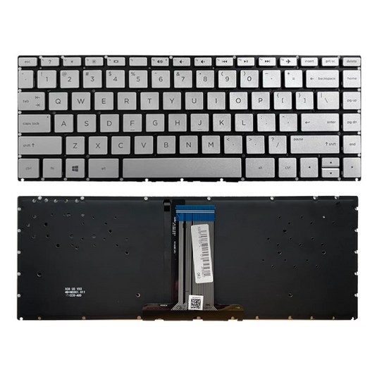 HP 14S-CR 14S-DP 14S-CF 14-CF 14-DK 14-DP 14G-BR 14G-BU TPN-I135 TPN-I130 Series - Laptop Keyboard With Back Light US Layout - Polar Tech Australia