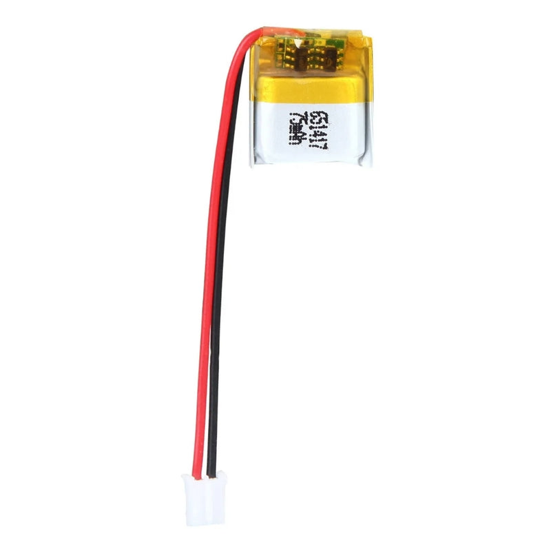 Chargez l&#39;image dans la visionneuse de la galerie, [PH2.0-JST Connector][651417] Universal 75mAh 3.7V Rechargeable Li-Ion Lithium Polymer Battery - Polar Tech Australia

